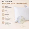 Betten Hofmann Basic Allergiker Kinderkissen Faserkissen Produktbild-Vorschau 6