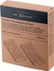 A cardboard box containing replacement fridge filters. Voir les images du produit