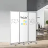 A mobile whiteboard partition in an office setting. Produktbild-Vorschau