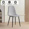 Esszimmerstühle BARI, 4-er SET, Grau Produktbild-Vorschau 3