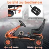 COSTWAY motokára s nastavitelným sedadlem, ruční brzda, Náhled obrázku produktu 6