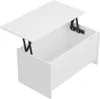 vidaXL Couchtisch Weiß 102x55,5x52,5 cm Holzwerkstoff Produktbild-Vorschau 6