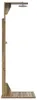 vidaXL Gartendusche 214,5 cm Imprägniertes Kiefernholz und Produktbild-Vorschau 4