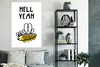 MuchoWow® Poster Kinderillustration mit dem Zitat 'Hell Produktbild-Vorschau 4