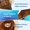 PonyCycle Modello Y Pony Cavalcabile Marrone su Ruote per Anteprima dell’immagine prodotto 3