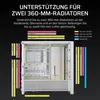 Corsair FRAME 4000D RS ARGB, Midi Tower, PC, Weiß, ATX, Produktbild-Vorschau 6