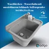 ADGO®  Miscelatore lavello grigio 60 cm con bocca Anteprima dell’immagine prodotto 2