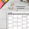 Abwischbarer Wandkalender 2026 A4 - "Grau" Jahresplaner Produktbild-Vorschau 5