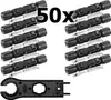 50 Paar MC4 Stecker ( Buchse + Stecker ) DC Steckverbinder Produktbild-Vorschau 1