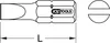 KS Tools 1/4 Bit Schlitz, 25 mm, 3,5 mm, Art.Nr. 911.3305 Produktbild-Vorschau 2