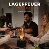 EDELFELD Premium Bioethanol Tischkamin SPARK Rund - Ruß & Produktbild-Vorschau 2