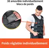 DH FitLife Verstellbare Gewichtsweste 20KG zum Muskelaufbau Produktbild-Vorschau 3