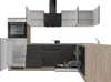 Winkelküche mit E-Geräten & Geschirrspüler - 280 cm breit - Produktbild-Vorschau 3