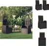 vidaXL Garten-Liegestühle 2 Stk. mit Auflagen Poly Rattan Produktbild-Vorschau 1