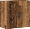 vidaXL Wandschrank Altholz 60 x 31,5 x 60 cm Holzwerkstoff Produktbild-Vorschau 1