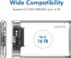 LogiLink Festplattengehäuse 2,5' transparent USB 3.0 Produktbild-Vorschau 3