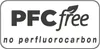 A logo indicating that a product is PFC-free. Produktbild-Vorschau
