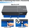 Rechteckige Poolabdeckung Schwimmbad Solarplane 260 x 170 Produktbild-Vorschau 2