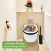WC Sitz D-Form Schwarz mit Absenkautomatik Motiv Tierische Produktbild-Vorschau 5