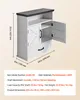 VEVOR Armoire Murale de Salle de Bain, 2 Portes et Étagère Voir les images du produit 7