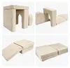 Relaxdays kinderfauteuil, modulair, 4-delig, zachte Productafbeelding-voorbeeld 5