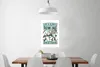 MuchoWow® Poster Bowling - Blau - Vintage 40x60 cm - Produktbild-Vorschau 2
