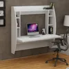 Skye Decor, Buglem - Bianco, Scrivanie, Bianco, 123,6 x 120 Anteprima dell’immagine prodotto 1