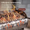 CASABEL Pellet- & Houtkorrelbrander, 50cm, 7kg, Dik Ruw Productafbeelding-voorbeeld 6