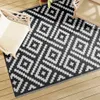 vidaXL Tapis d'extérieur ARAKIL blanc et noir 160x230 cm PP Voir les images du produit 8