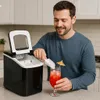 KRAFT&DELE | macchina per cubetti di ghiaccio, 2l, 110W, Anteprima dell’immagine prodotto 2