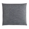 Knit Factory Juul Kissen - Anthrazit/Grau - 50x50 cm Produktbild-Vorschau 2