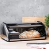 HI Brotkasten Silbern 35,5×23×14,5 cm 11 L Produktbild-Vorschau 3