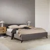 Polsterbett LAVORO Einzelbett 140x200, grau - Bett mit Produktbild-Vorschau 2