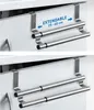 Tatkraft DOUBLE porte-serviettes de porte - 2 barres, Voir les images du produit 3