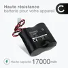 CELLONIC 1x Batterie compatible avec Abus FU2986, FU8220, Voir les images du produit 2
