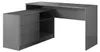 Schreibtisch Computertisch KAJA 138 cm Graphit Grau Produktbild-Vorschau 2