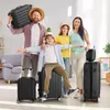 5-teiliges Koffer-Set mit Kosmetikkoffer ABS-Hartschalen Produktbild-Vorschau 8