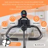 Mobiclinic® Fitness,  Bike, volano 10 kg, resistenza Anteprima dell’immagine prodotto 3