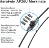 1 balai d'essuie-glace BOSCH 3397006838 Aerotwin Plus pour, Voir les images du produit 16