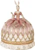 Clayre & Eef Dekorationsfigur Kaninchen Ø 23x28 cm Weiß Produktbild-Vorschau 1