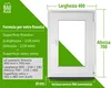 BAU PLAZA Kellerfenster BxH 40 x 50 cm / 400 x 500 mm DIN Produktbild-Vorschau 3