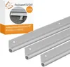 Kederschiene für Wohnmobil Wohnwagen 3er Set Aluminium 45 Produktbild-Vorschau 1