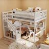 SUNFECILI Etagenbett 140x200 cm,Hochbett 140x200,Kinderbett Produktbild-Vorschau 2