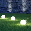 LED solární kulová lampa - 4 teplé bílé LED diody - V: 67,5 Náhled obrázku produktu 4