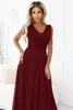 Numoco Abendkleid Klaudia Maxikleid Partykleid, bordeaux Produktbild-Vorschau 6