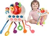 A baby playing with a colorful sensory toy. Náhľad obrázku produktu