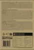 The image shows the back of a product package with text and logos. Produktbild-Vorschau