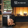 KADAX Support de bois de cheminée en acier "Dello", support Voir les images du produit 12
