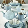 Keramický malý talíř Alice Pale Blue Náhľad obrázku produktu 4