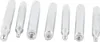 A set of seven metal tools, likely for setting rivets or snaps, arranged in a line against a white background. Náhled obrázku produktu